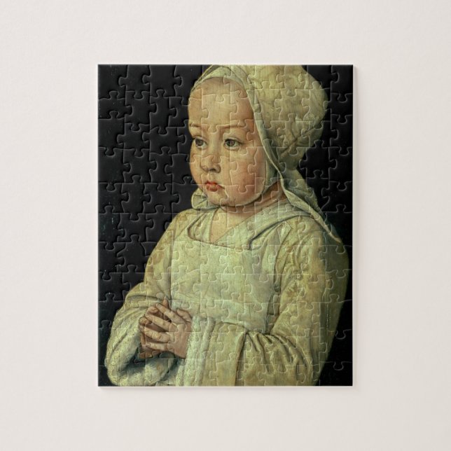 Portrait of Suzanne of Bourbon (1491-1521) daughte Jigsaw Puzzle (Vertical)