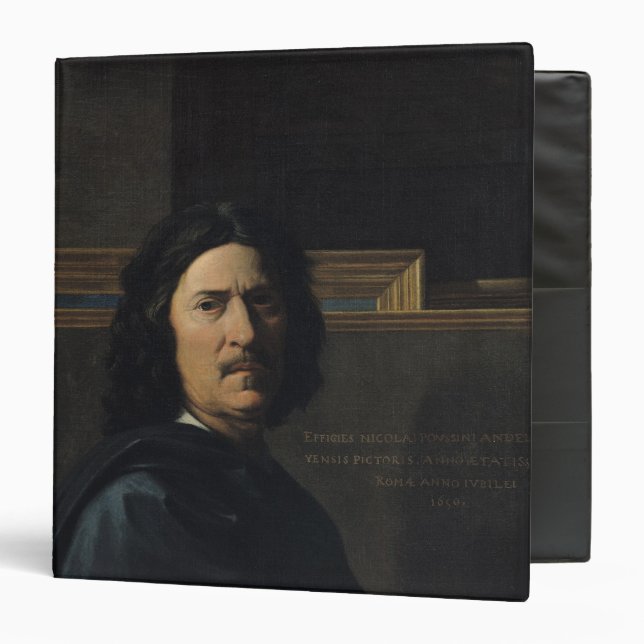 Portrait of the Artist, 1650 Binder (Front/Inside)