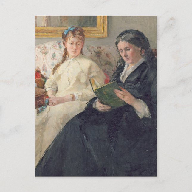 Portrait of the Artist’s mother and sister Postcard (Front)