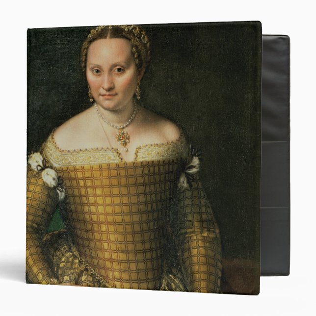 Portrait of the artist's mother 3 ring binder (Front/Inside)