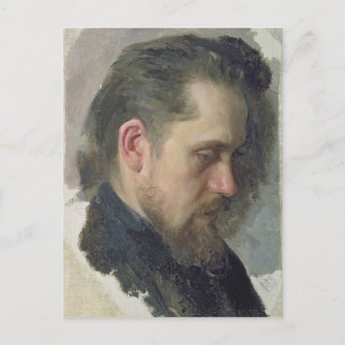 Portrait of the author Nikolay Pomyalovsky 1860 Postcard