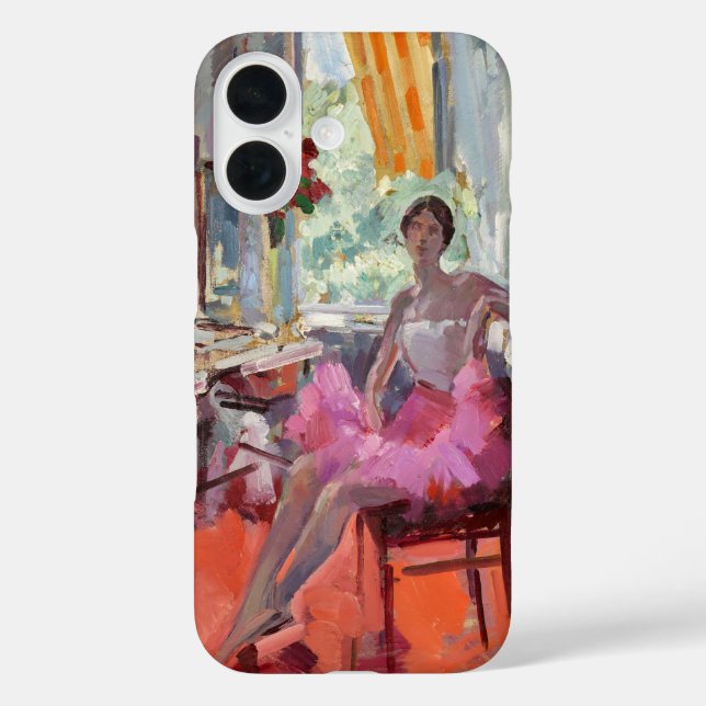 Portrait of the Ballerina Vera Trefilova | Korovin Case-Mate iPhone Case (Back)