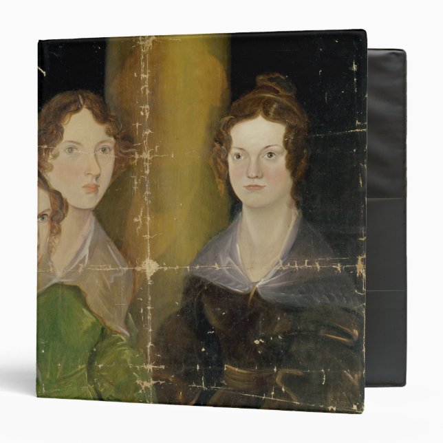 Portrait of the Bronte Sisters, c.1834 Binder (Front/Inside)