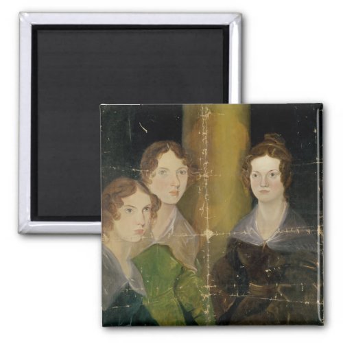 Portrait of the Bronte Sisters c1834 Magnet