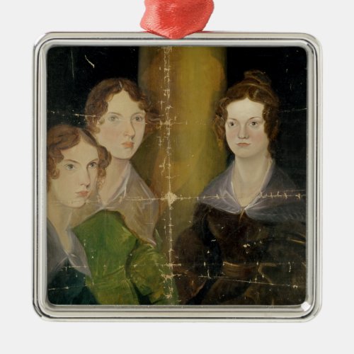 Portrait of the Bronte Sisters c1834 Metal Ornament
