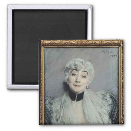 Portrait of the Countess de Martel de Janville Magnet