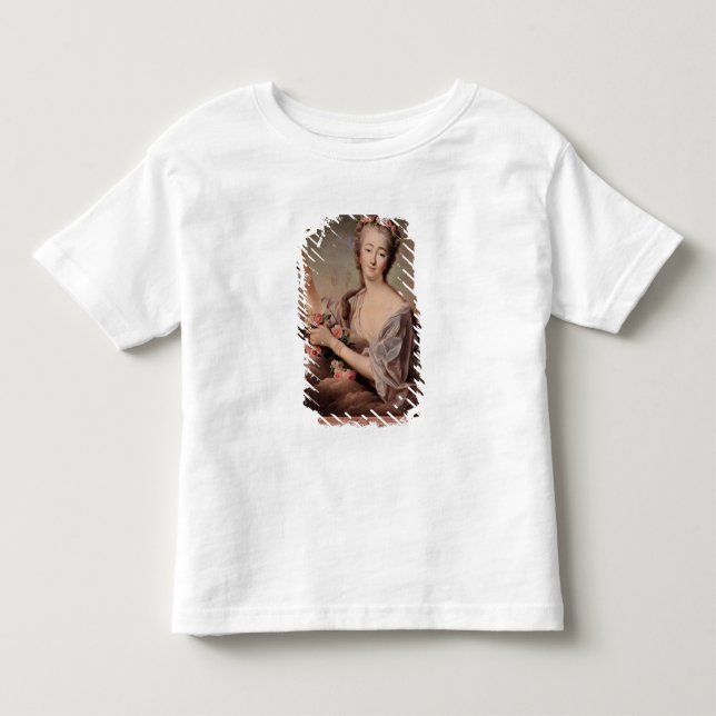 Portrait of the Countess du Barry  as Flora Toddler T-shirt (Front)