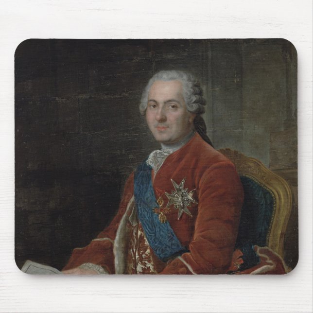 Portrait of the Dauphin Louis de France Mouse Pad (Front)