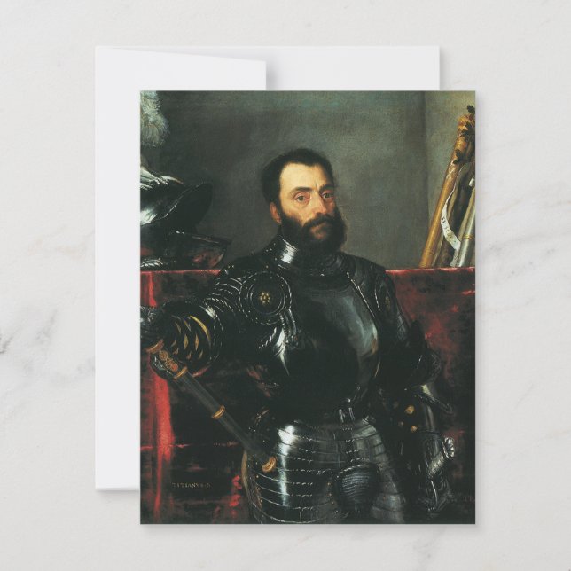 Portrait of the Duke of Urbino by Titian (Front)
