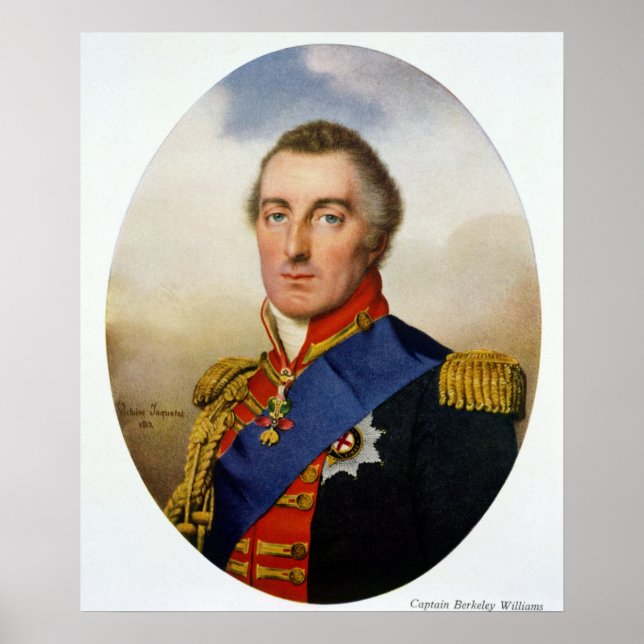 Portrait of the Duke of Wellington Poster (Front)
