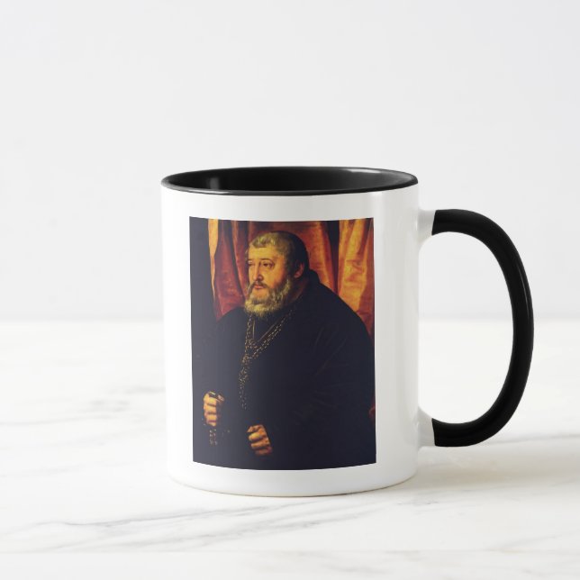 Portrait of the Elector Palatine Otto Henry Mug (Right)