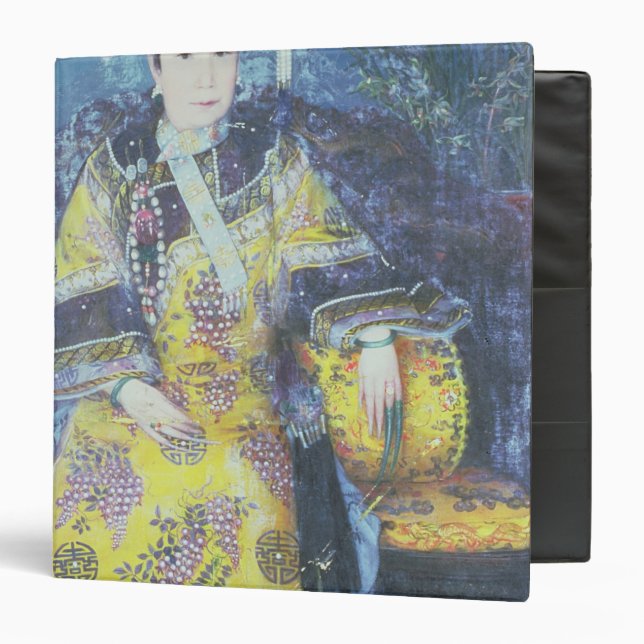 Portrait of the Empress Dowager Cixi 3 Ring Binder (Front/Inside)