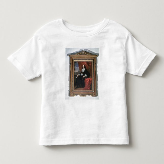 Portrait of the Grand Duke Cosimo III (oil on canv Toddler T-shirt (Front)