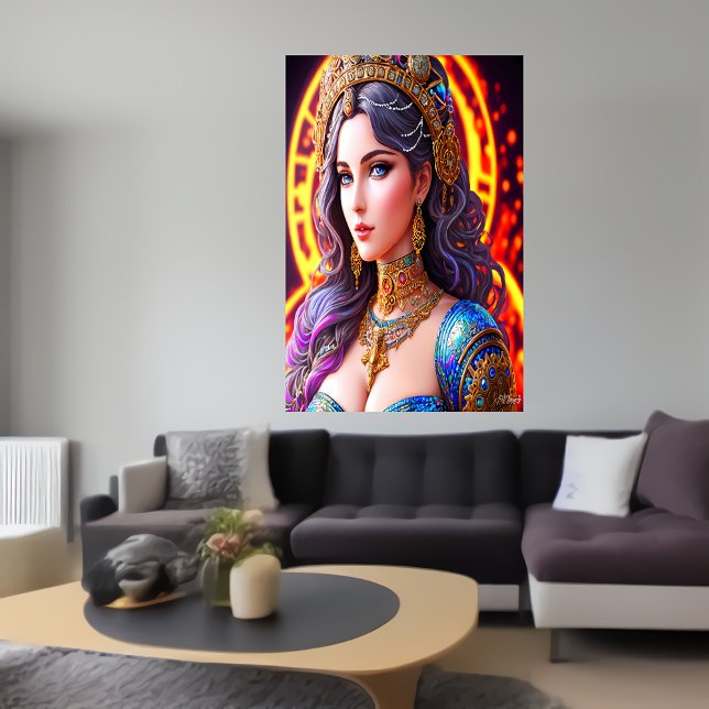 Portrait of the Greek Goddess Aphrodite | AI Art Poster (Creator Uploaded)