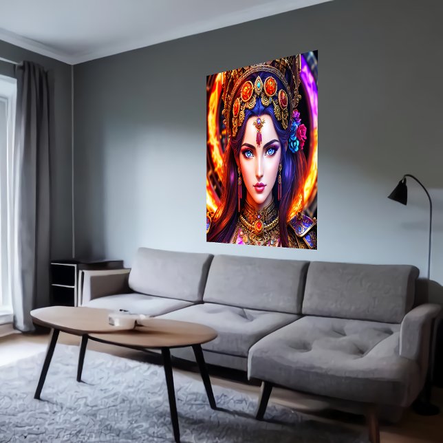 Portrait of the Greek Goddess Persephone | AI Art Poster (Creator Uploaded)