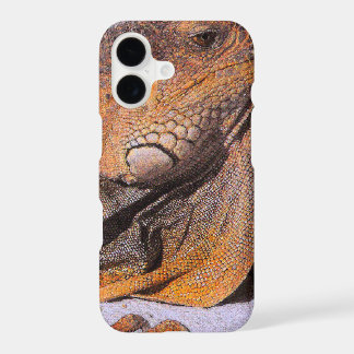 Portrait of the Iguana iPhone 17 Case