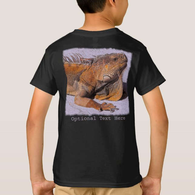 Portrait of the Iguana T-Shirt (Back)