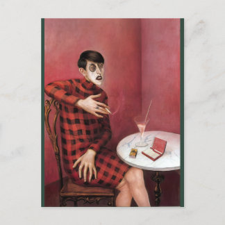 Portrait of the Journalist Sylvia Von Harden Otto Postcard