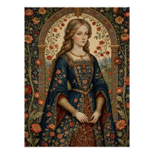Portrait of the Lady in the Middle Ages Renaissanc