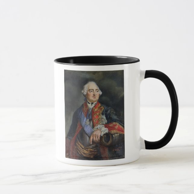 Portrait of the Mathematician Leonhard Euler Mug (Right)