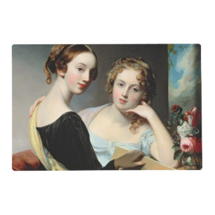 Portrait of the McEuen sisters, after 1823 Placemat