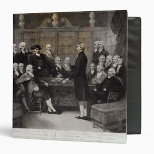 Portrait of the Medical Society Members of 3 Ring Binder
