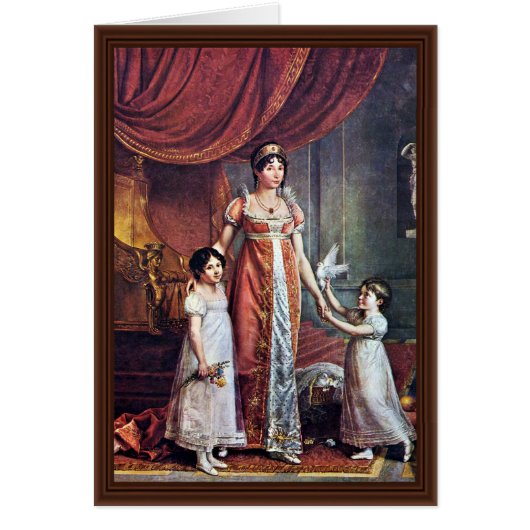 Portrait Of The Queen And Her Daughters Julia Bona (Front)