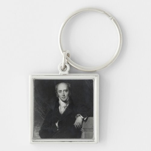 Portrait of the Right Honourable Charles Grey Keychain