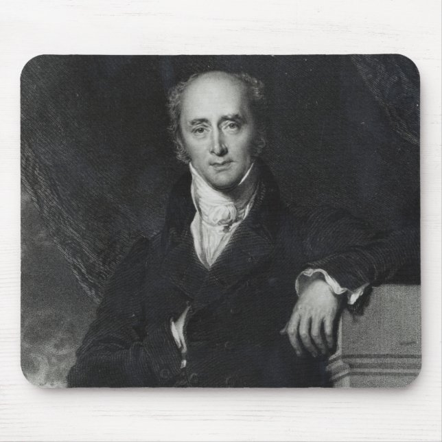 Portrait of the Right Honourable Charles Grey Mouse Pad (Front)