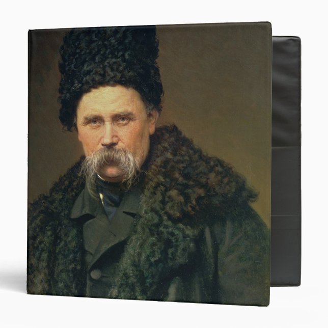Portrait of the Ukranian Author 3 Ring Binder (Front/Inside)