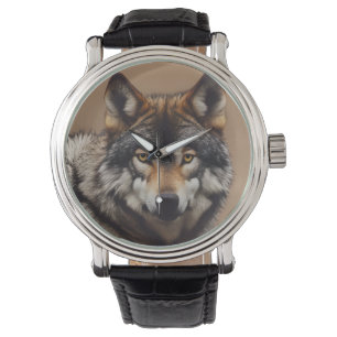 Portrait of the wolf watch