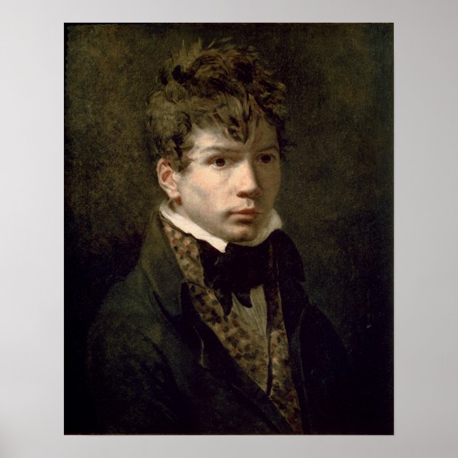 Portrait of the Young Ingres  1790s Poster (Front)