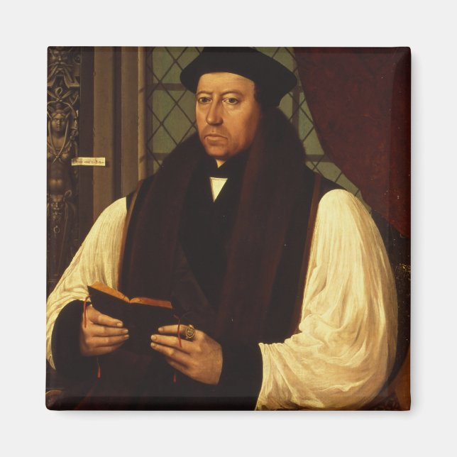 Portrait of Thomas Cranmer  1546 Magnet (Front)