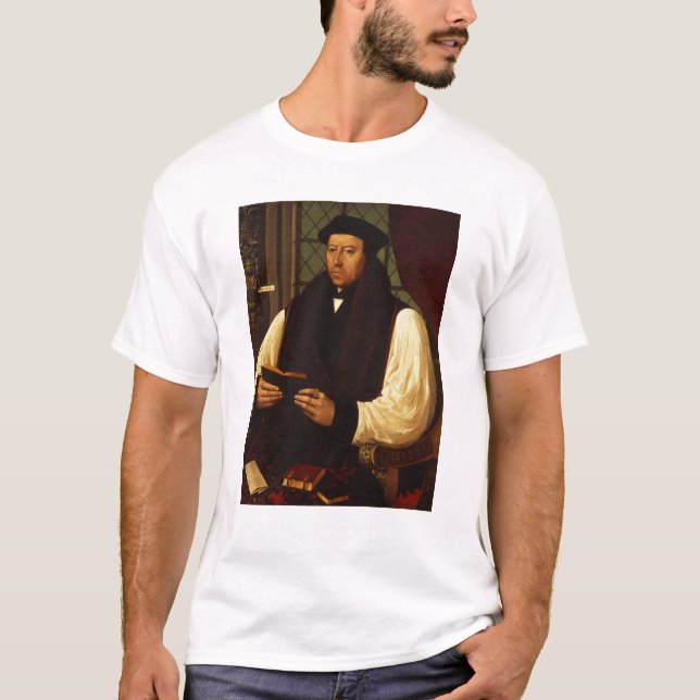 Portrait of Thomas Cranmer  1546 T-Shirt (Front)