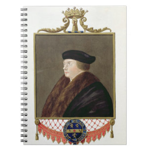 Portrait of Thomas Cromwell (c.1485-1540) Ist Earl Notebook