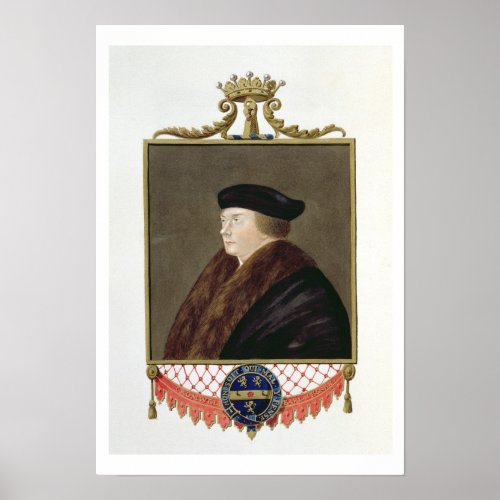 Portrait of Thomas Cromwell c1485_1540 Ist Earl Poster