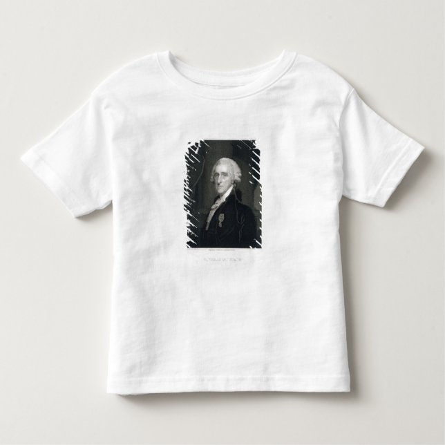 Portrait of Thomas McKean, engraved by Thomas B. W Toddler T-shirt (Front)