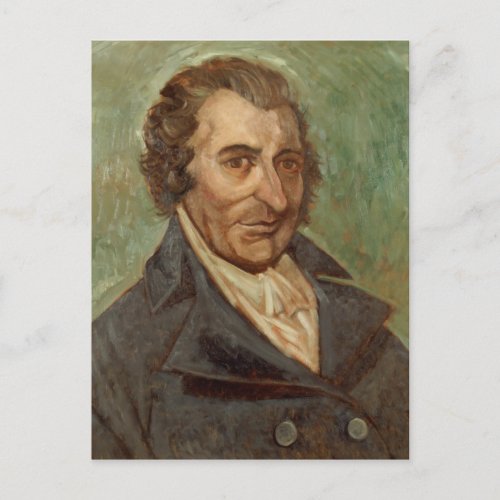 Portrait of Thomas Paine Postcard
