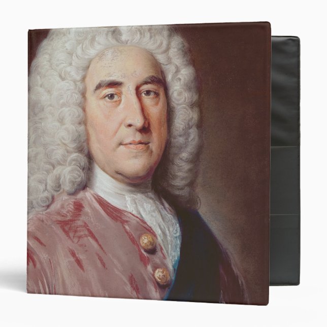 Portrait of Thomas Pelham Holles 3 Ring Binder (Front/Inside)
