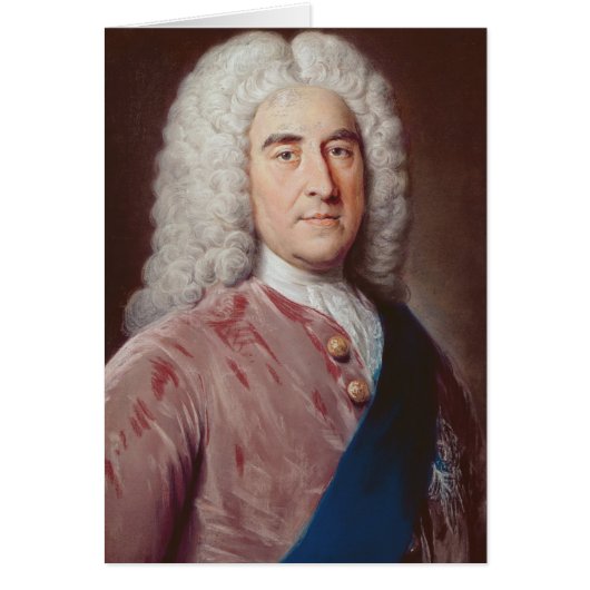 Portrait of Thomas Pelham Holles Cards (Front)
