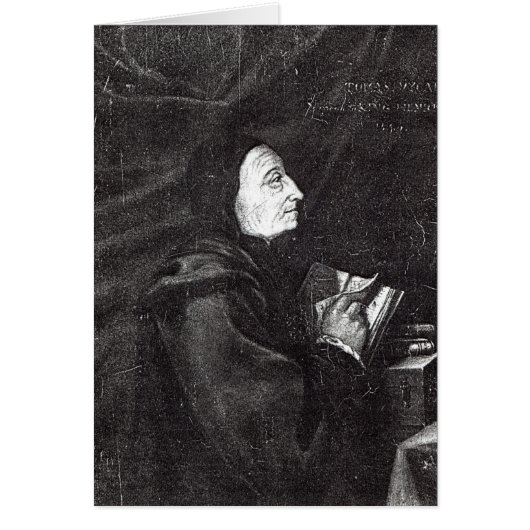 Portrait of Thomas Vicary Cards (Front)