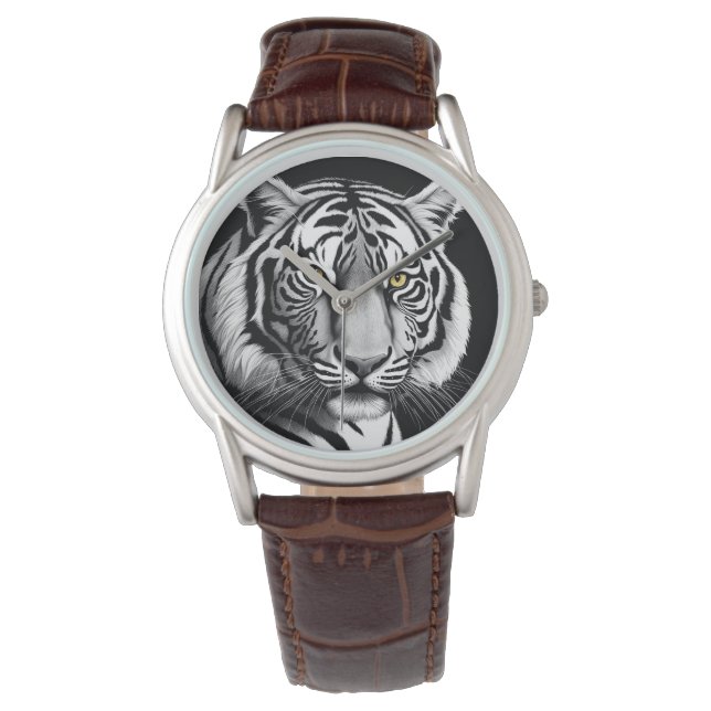 Portrait of tiger watch (Front)