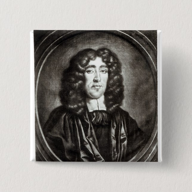 Portrait of Titus Oates  engraved by R. Thompson Button (Front)