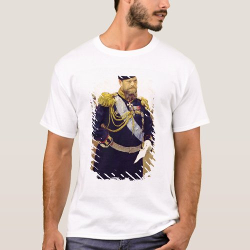 Portrait of Tsar Alexander III 1900 T_Shirt