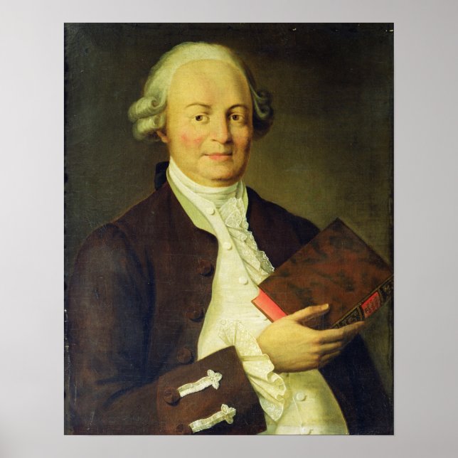 Portrait of Vasili K. Trediakovsky Poster (Front)