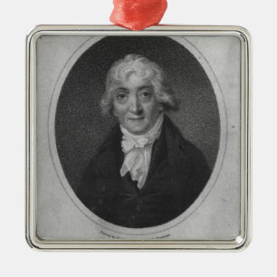 Portrait of Venanzio Rauzzini Metal Ornament