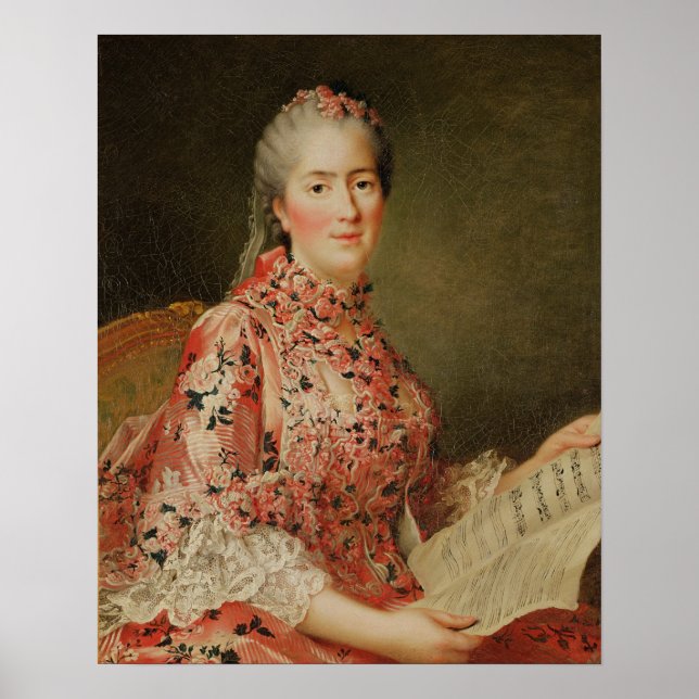 Portrait of Victoire of France Poster (Front)