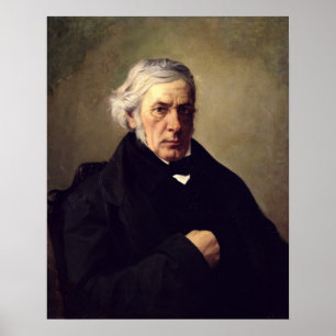 Portrait of Victor Cousin c.1881 Poster