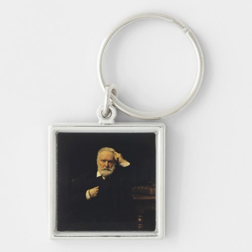 Portrait of Victor Hugo  1879 Keychain
