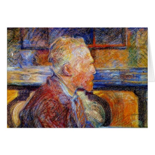 Portrait of Vincent Van Gogh Cards (Front Horizontal)